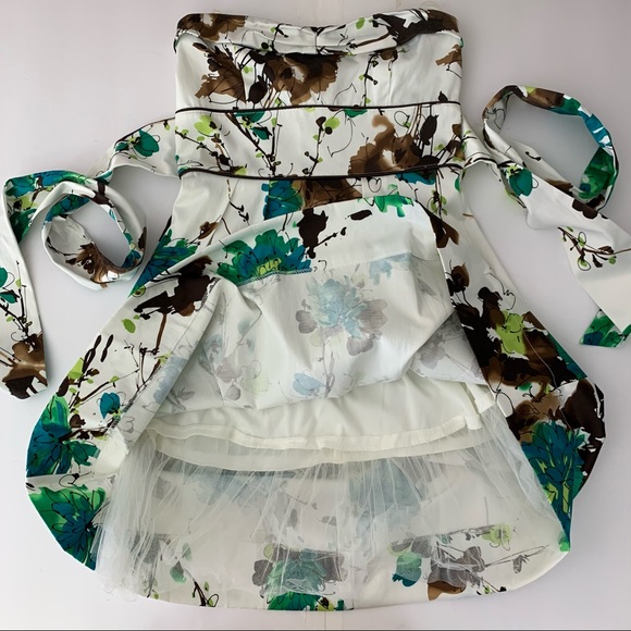 Y2K Teeze Me size 3 simi formal strapless dress - Picture 8 of 14